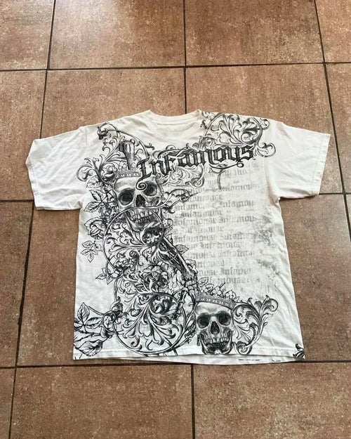 Iron Rose Oversized Graphic Tee