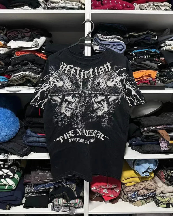 Broken Halo Oversized Graphic Tee