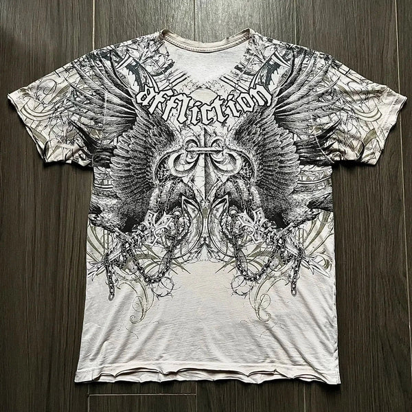 Chrome Fang Oversized Graphic Tee