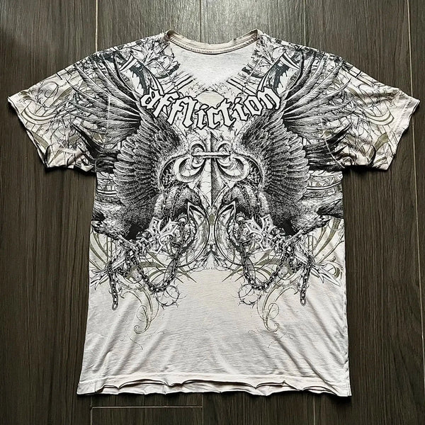 Chrome Fang Oversized Graphic Tee