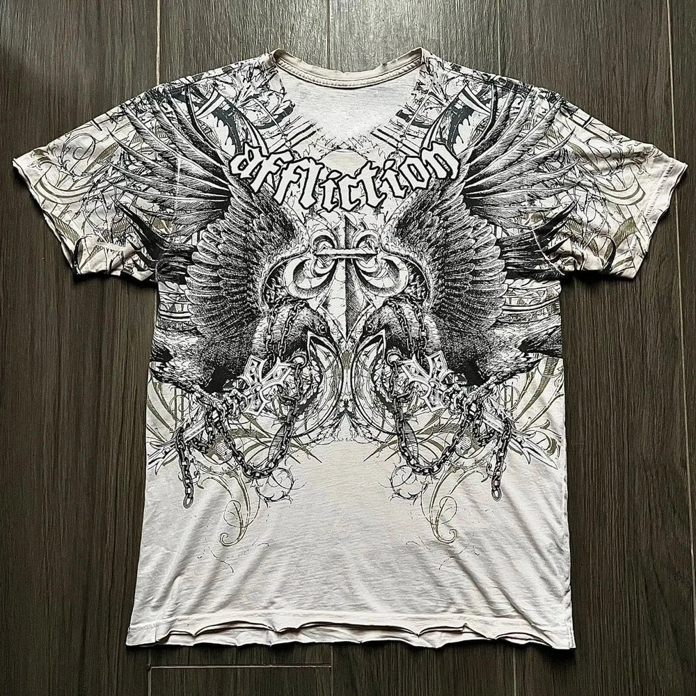 Chrome Fang Oversized Graphic Tee