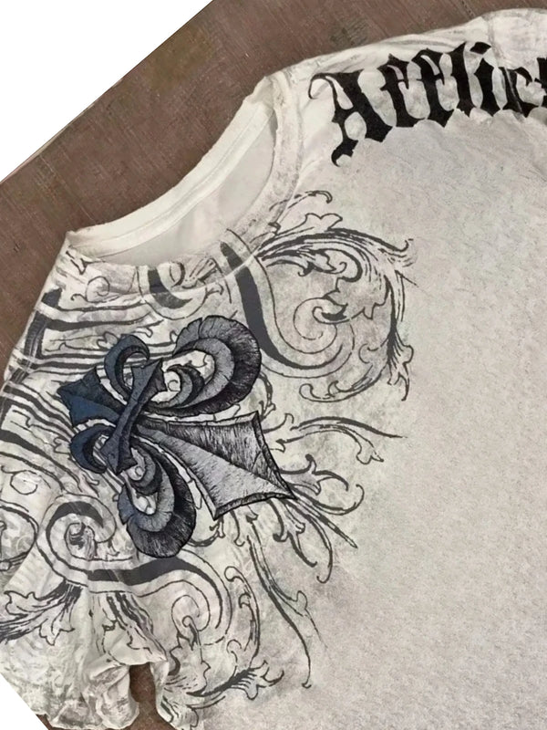 Wild Reign Oversized Graphic Tee