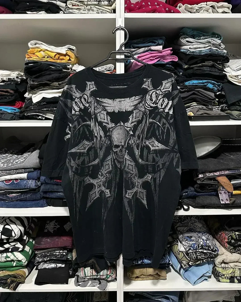 Raven Oath Oversized Graphic Tee
