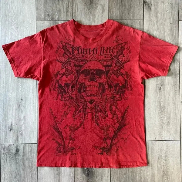 Ember Wraith Oversized Graphic Tee