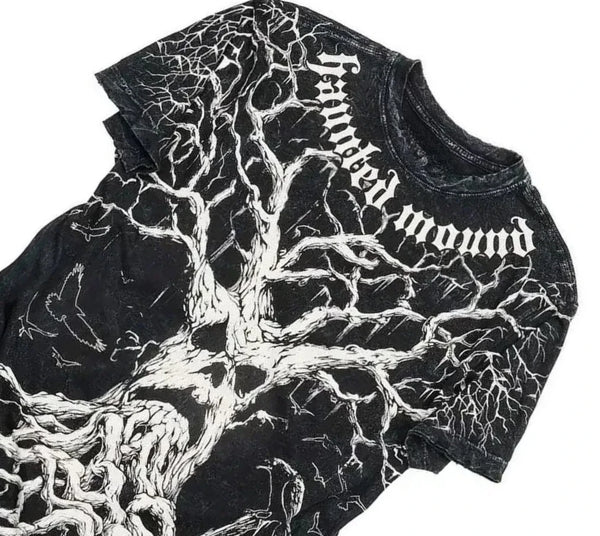 Steel Serpent Oversized Graphic Tee
