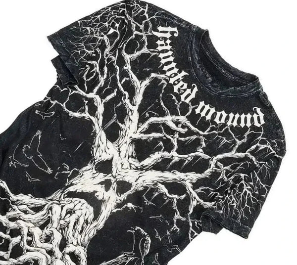 Steel Serpent Oversized Graphic Tee